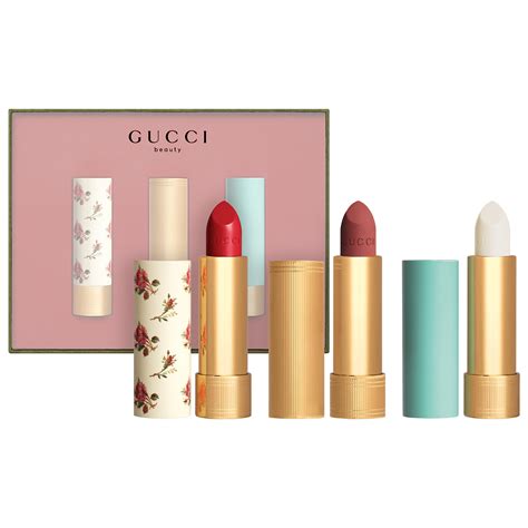 gucci lip balm colors.